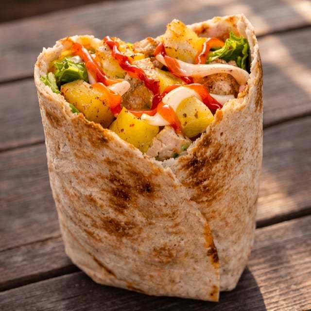 Aloha Twist Pita Pocket.